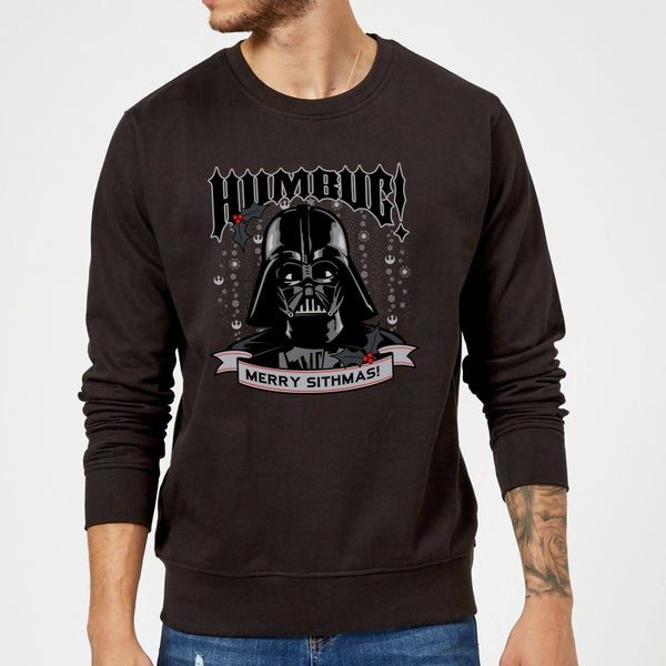 Star Wars Darth Vader Merry Sithmas Weihnachtspullover – Schwarz