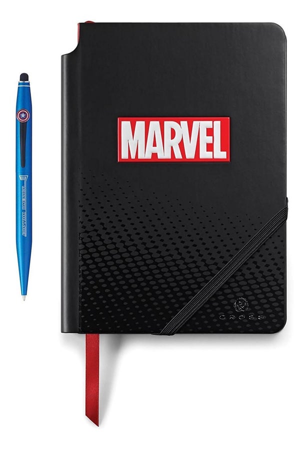 Cross Captain America – Stift und Notizbuch