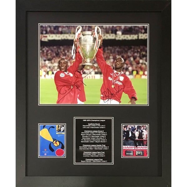 Cole/Yorke Dual Signed and Framed 16 x 12 Image