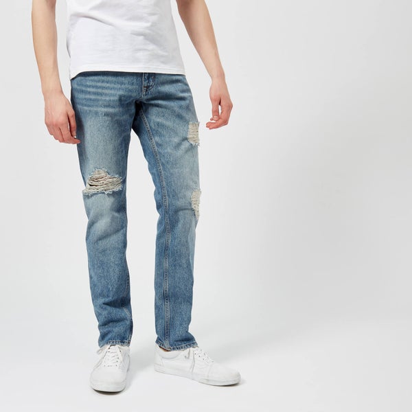 Calvin Klein Men's Slim Straight Denim Jeans - Loki Blue