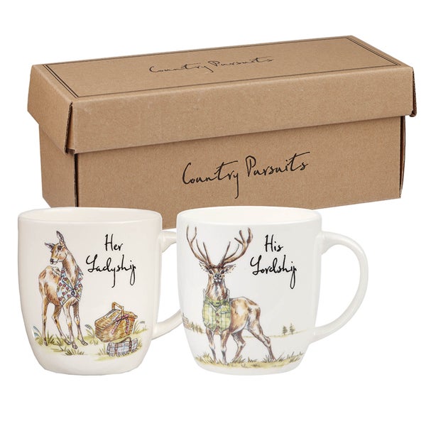 Country Pursuits Mugs (Set of 2)