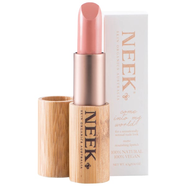 Neek Skin Organics 100% Natural Vegan Lipstick - Come Into My World(닉 스킨 오가닉스 100% 내추럴 비건 립스틱 - 컴 인투 마이 월드)