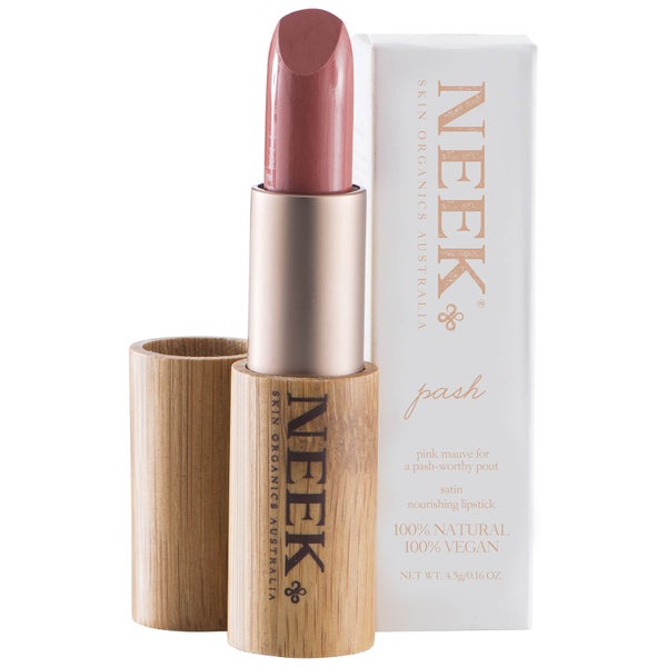 Полностью натуральная помада, веганский продукт Neek Skin Organics 100 % Natural Vegan Lipstick - Pash