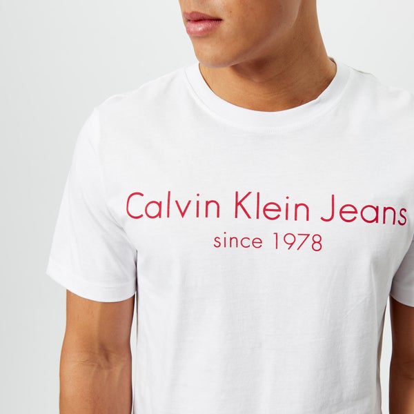Calvin Klein Men's Treavik T-Shirt - Bright White