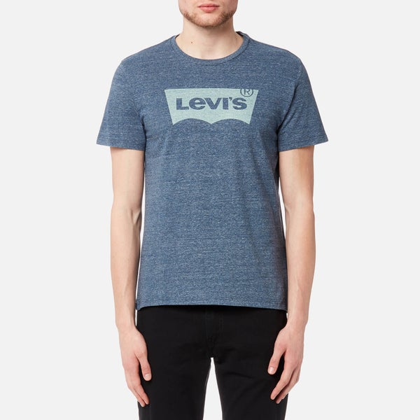Levi's Men's Housemark Graphic T-Shirt - Ssnl Color Hm Dress Blues Tri Blend