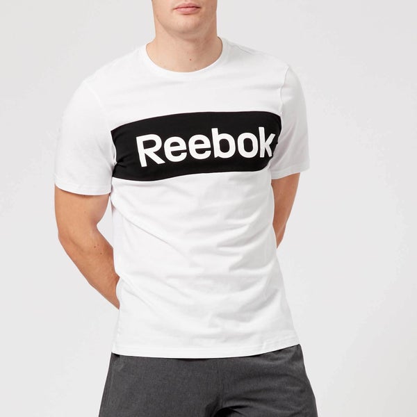 Reebok Men's Brand Graphic Short Sleeve T-Shirt - White