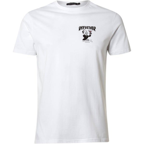 T-Shirt Homme Refresher Friend or Faux - Blanc