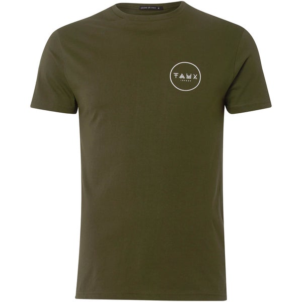 T-Shirt Homme Hales Friend or Faux - Vert Combat