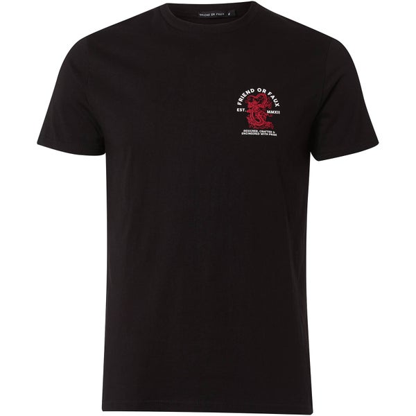 Friend or Faux Men's Tong Thai T-Shirt - Black