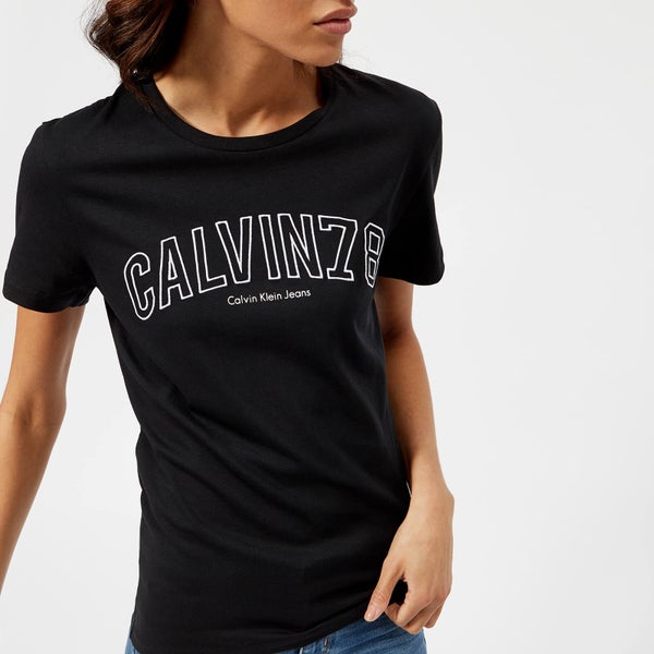 Calvin Klein Women's Tanya T-Shirt - Black