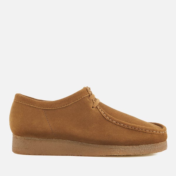 Clarks Originals Men's Wallabee Suede Shoes - Cola