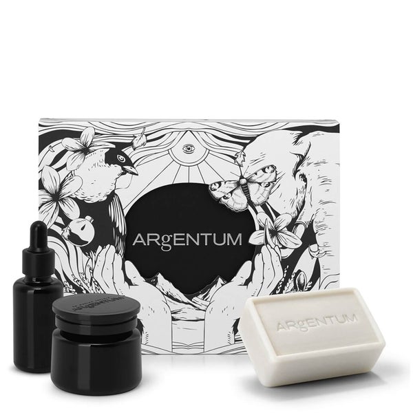 ARgENTUM coffret soins infinis All Encompassing Trio for Your Skin (Worth AED1630)