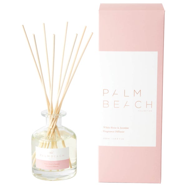 Palm Beach Collection White Rose and Jasmine Fragrance Diffuser 250ml
