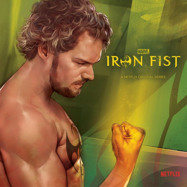 Zavvi Exclusive Marvel Iron Fist 7"" Vinyl