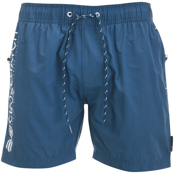 Crosshatch Men's Kavana Swim Shorts - Estate Blue