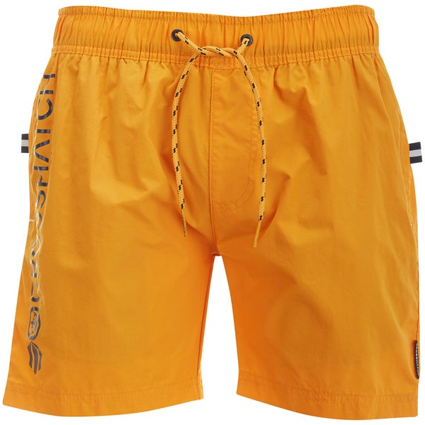Crosshatch Men's Kavana Swim Shorts - Saffron