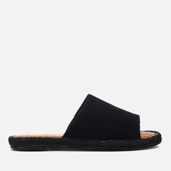 TOMS Women's Clarita Suede Mules - Black