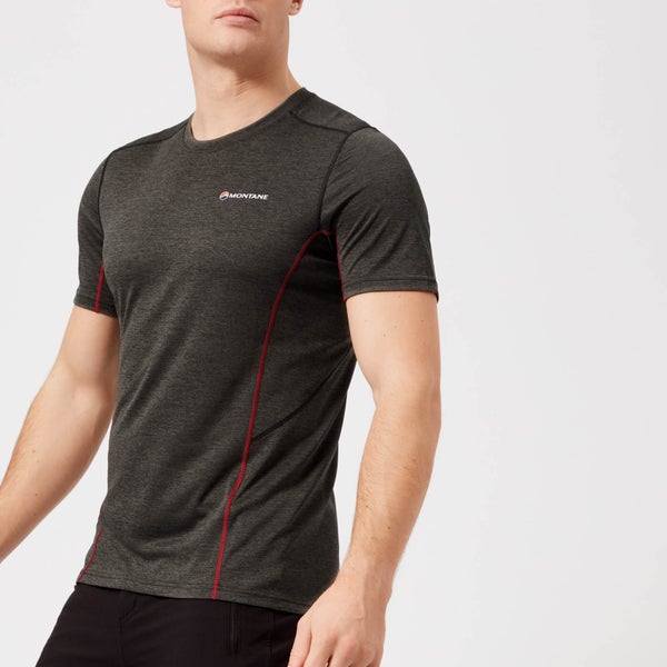 Montane Men's Dart Short Sleeve T-Shirt - Shadow/Alpine Red