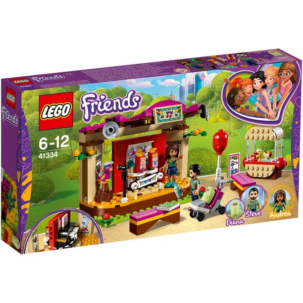 LEGO Friends: Andreas Bühne im Park (41334)