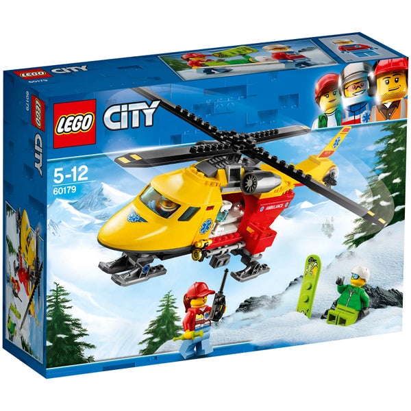 LEGO City Great Vehicles : L'hélicoptère-ambulance (60179)