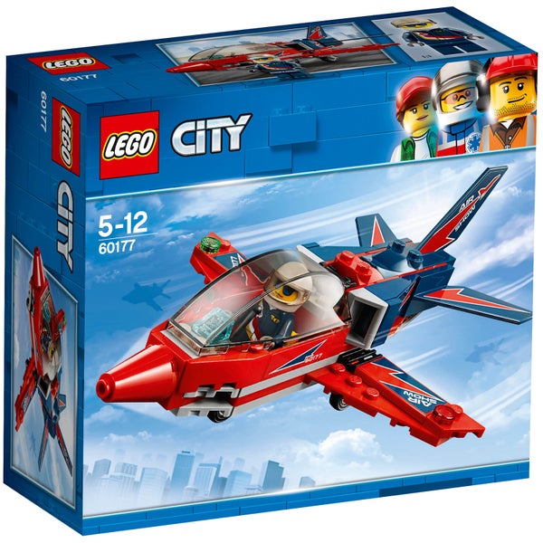 LEGO City Great Vehicles: Vliegshowjet (60177)