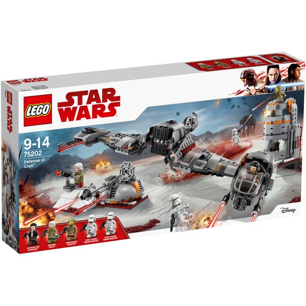 LEGO Star Wars The Last Jedi: Verdediging van Crait™ (75202)
