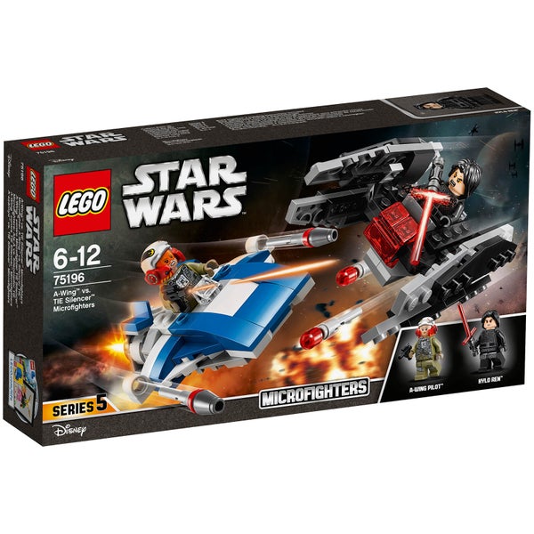 LEGO Star Wars: A-Wing vs. TIE Silencer Microfighters (75196)