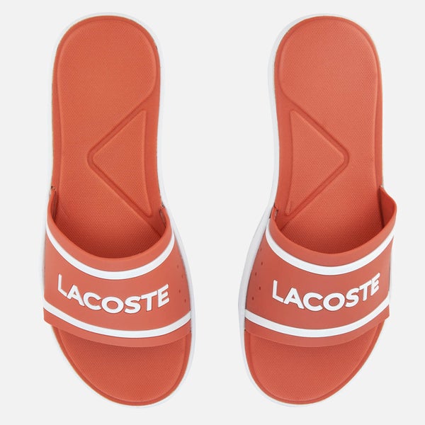 Lacoste Women's L.30 118 1 Slide Sandals - Pink/White
