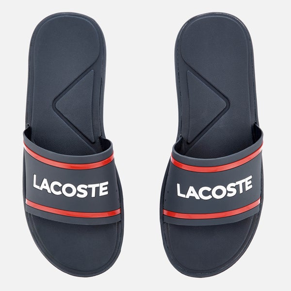Lacoste Men's L.30 118 2 Slide Sandals - Navy/Red