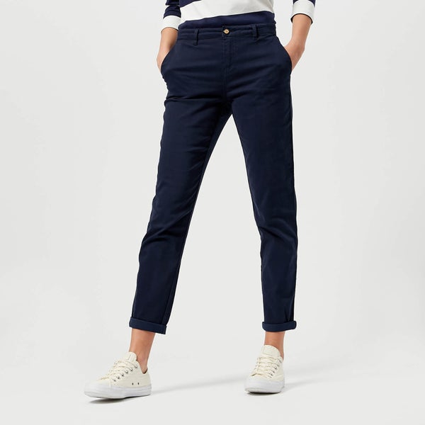Joules Women's Hesford Chino Trousers - French Navy