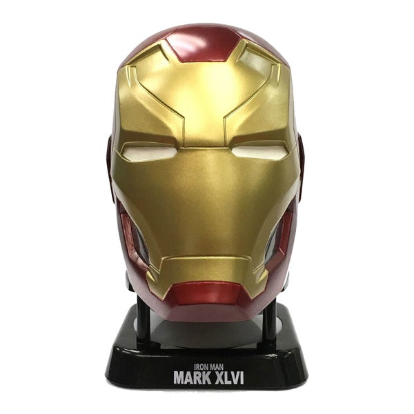 Marvel Iron Man Mark 46 Helmet Mini Bluetooth Speaker