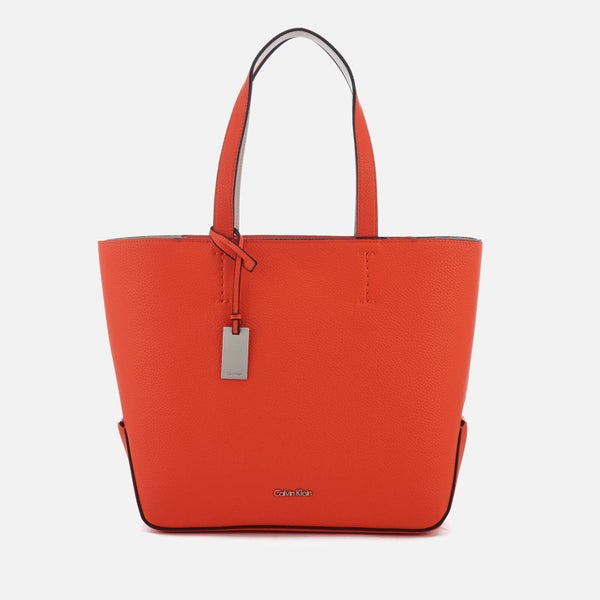 Calvin Klein Women's Edit Medium Shopper Bag - Burnt Orange