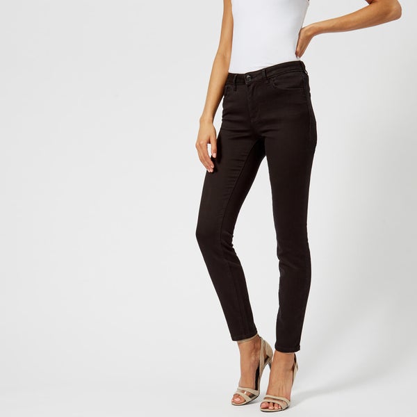 Armani Exchange Women's Skinny Jeans - Black Denim