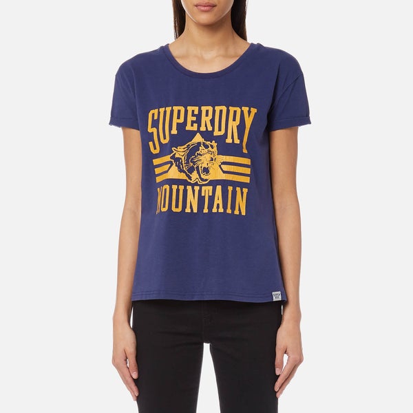 Superdry Women's Jamie Boyfriend T-Shirt - College Navy