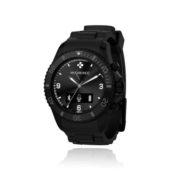 MyKronoz Zeclock Bluetooth Smart Watch - Black