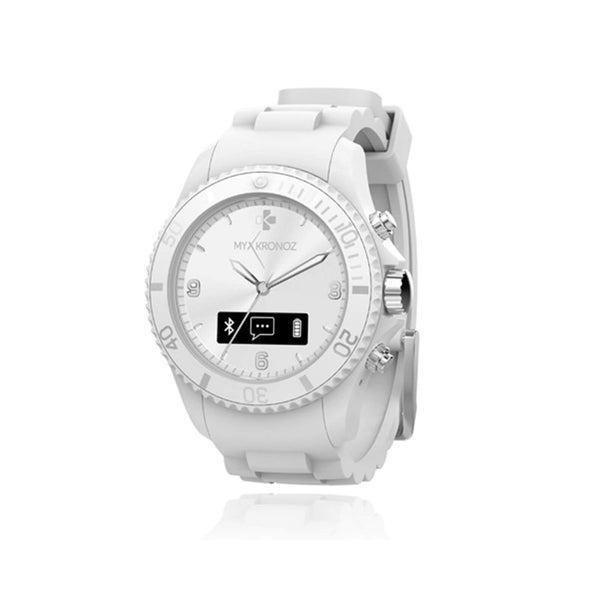 MyKronoz Zeclock Bluetooth Smart Watch - White