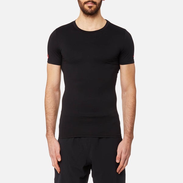 Superdry Men's Sport Gym Basic Runner Short Sleeve T-Shirt - Black