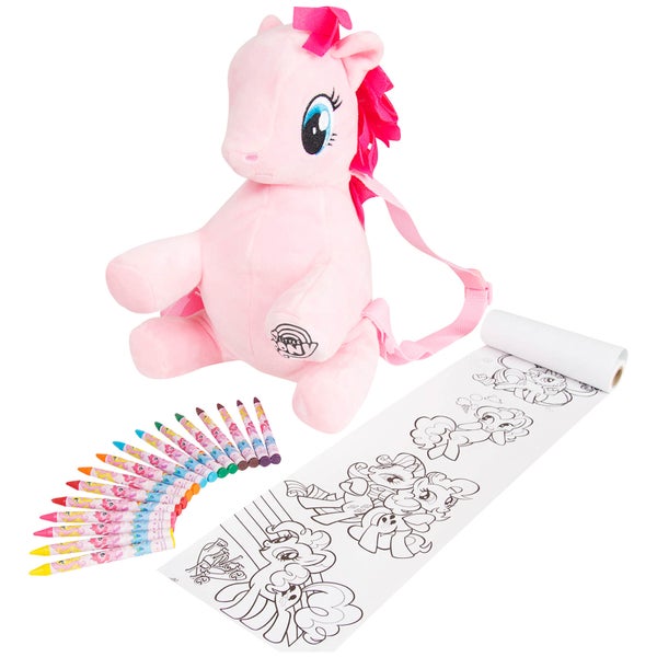 My Little Pony Pinkie Pie Backpack with Colouring Accessories