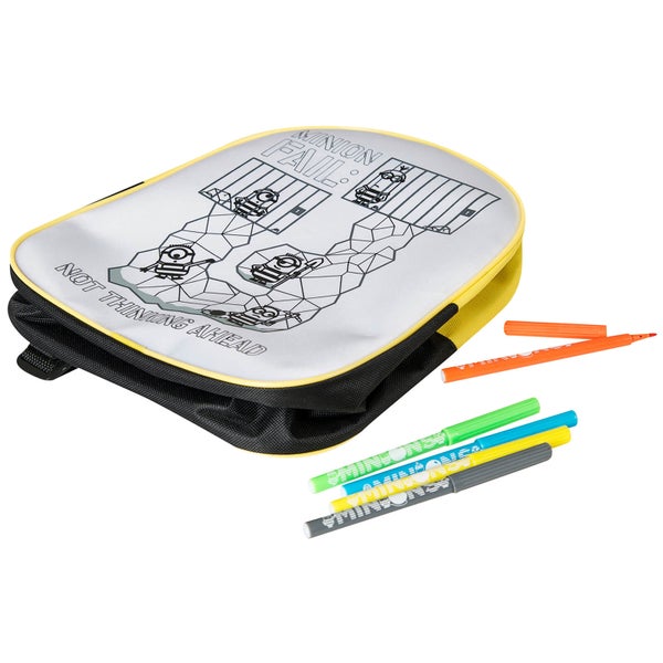 Despicable Me 3 Colour Your Own Backpack