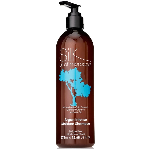 Silk Oil of Morocco Vegan Argan Intense Moisture Shampoo 375ml