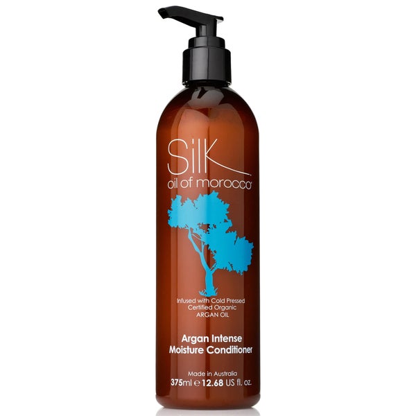 Silk Oil of Morocco Vegan Argan Intense Moisture Conditioner 375ml