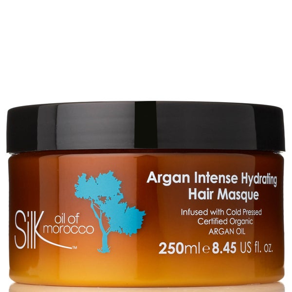 Silk Oil of Morocco Vegan Argan Intense Hydrating Hair Masque 250ml
