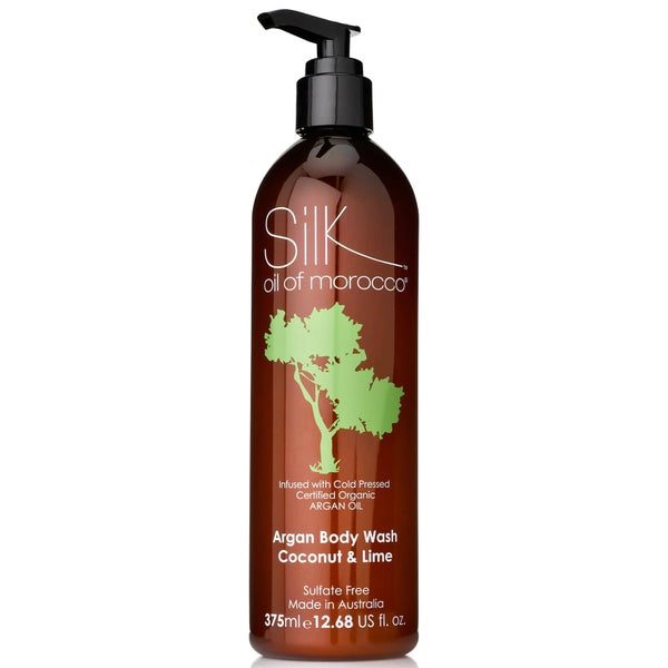 Silk Oil of Morocco Vegan Argan Body Wash 375ml (Various Fragrances)