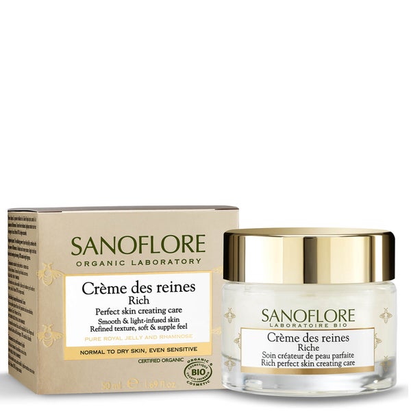 Sanoflore Crème Des Reines Rich Skin-Perfecting Moisturiser 50 ml