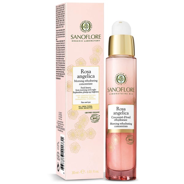 Sanoflore Rosa Angelica Morning Rehydrating Concentrate Serum 30ml