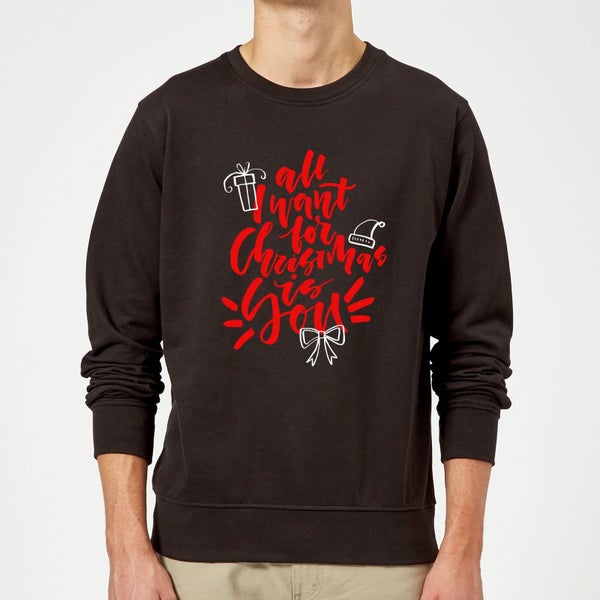 All i want for Christmas Sweater - Black