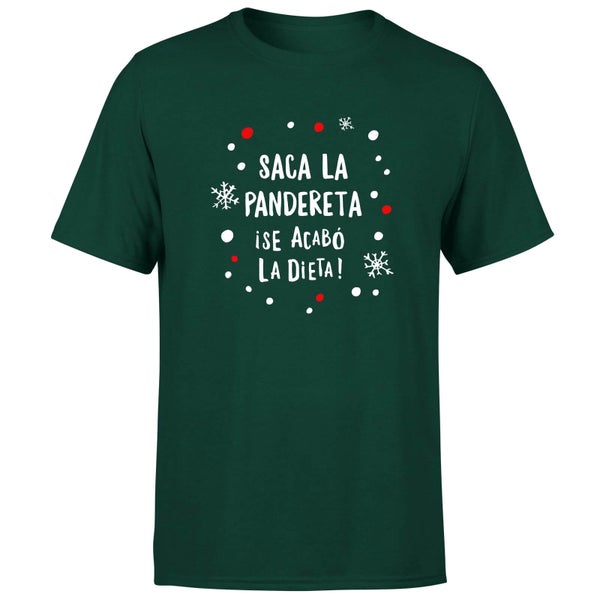 Saca La Pandereta T-Shirt - Forest Green