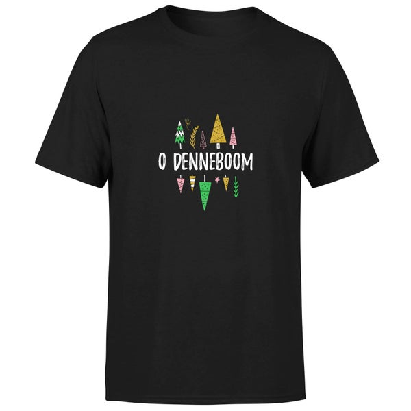 O Denneboom Heren T-Shirt - Zwart