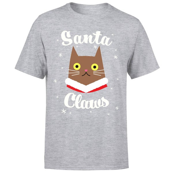 Santa Claws T-Shirt - Grey