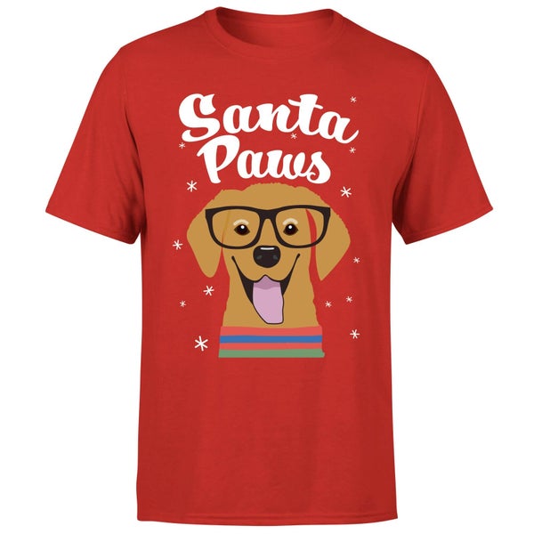 Santa Paws T-Shirt - Red